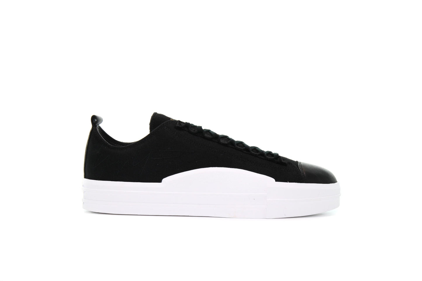 Exclusive adidas originals Y-3 YUBEN LOW BLACK — 3.5 — Front View