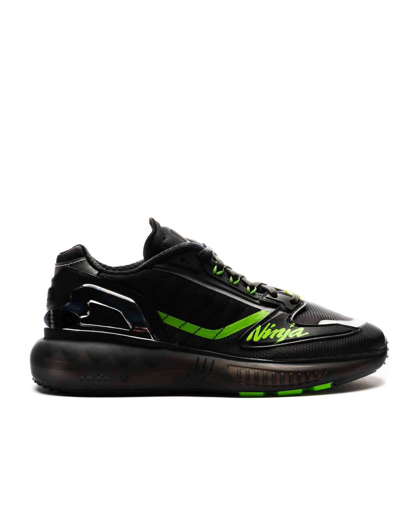 Exclusive adidas Originals ZX 5K BOOST x KAWASAKI NINJA — 3.5 — Front View