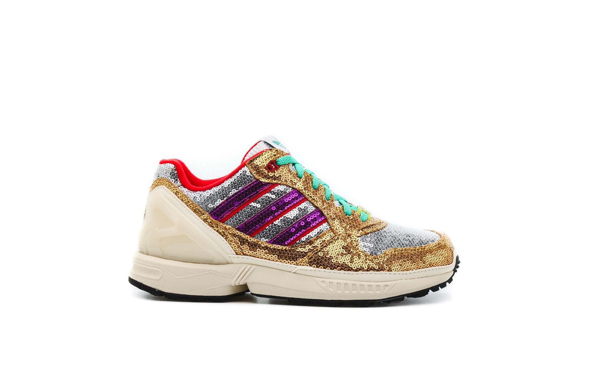 Exclusive adidas Originals ZX 6000 W "CRYSTAL WHITE" — 3 — Front View