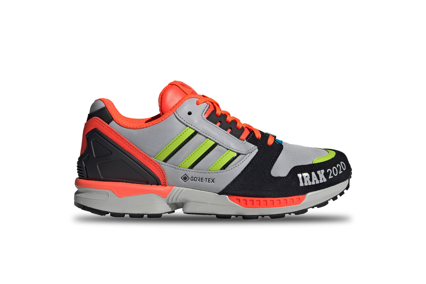 Exclusive Adidas Originals x IRAK ZX 8000 "CLEAR ONIX" — 3.5 — Front View