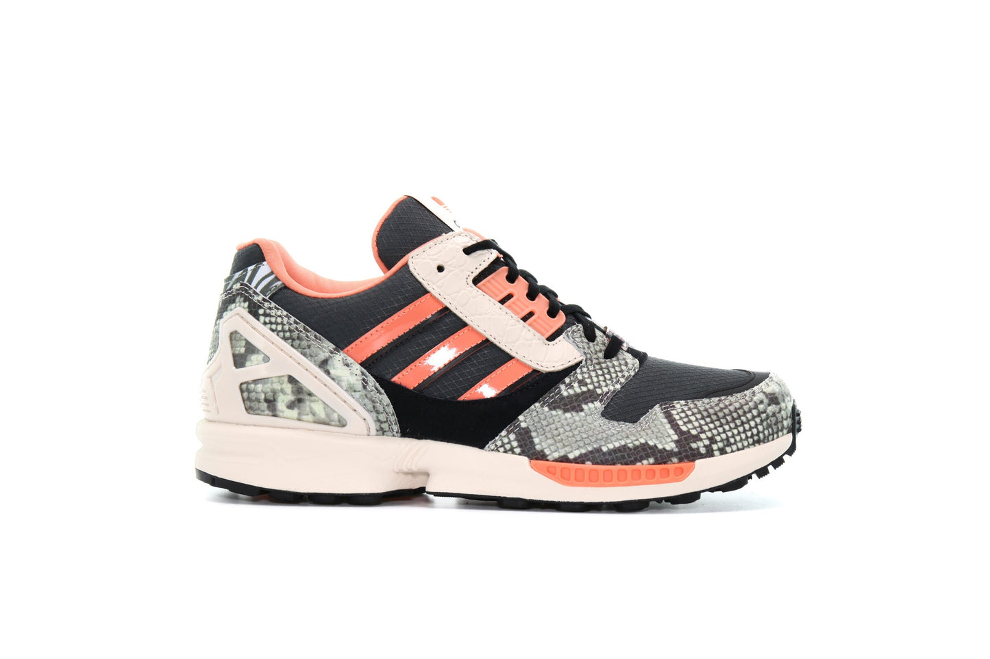 Exclusive adidas Originals ZX 8000 Lethal Nights Pack "Black" — 3.5 — Front View