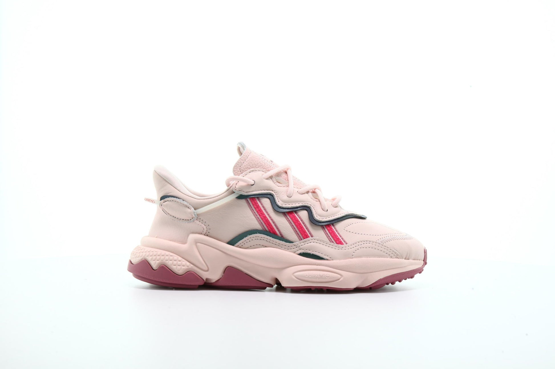 Exclusive adidas Originals Ozweego W "Icey Pink" — 3 — Front View