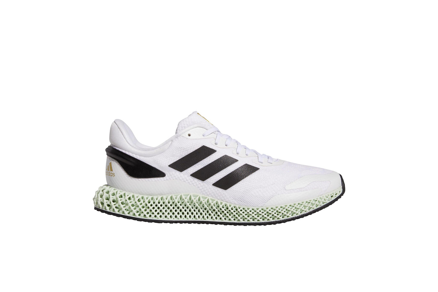 Exclusive adidas Performance 4D Run 1.0 "WHITE" — 3.5 — Front View