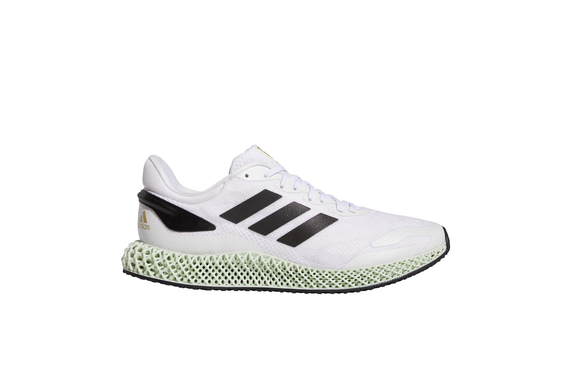 Exclusive adidas Performance 4D Run 1.0 "WHITE" — 3.5 — Front View