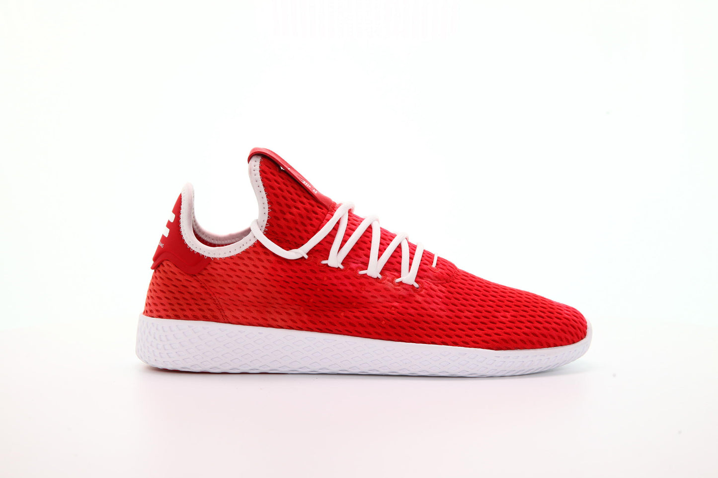 Exclusive adidas Originals Pw Hu Holi Tennis H "Scarlet" — 3.5 — Front View