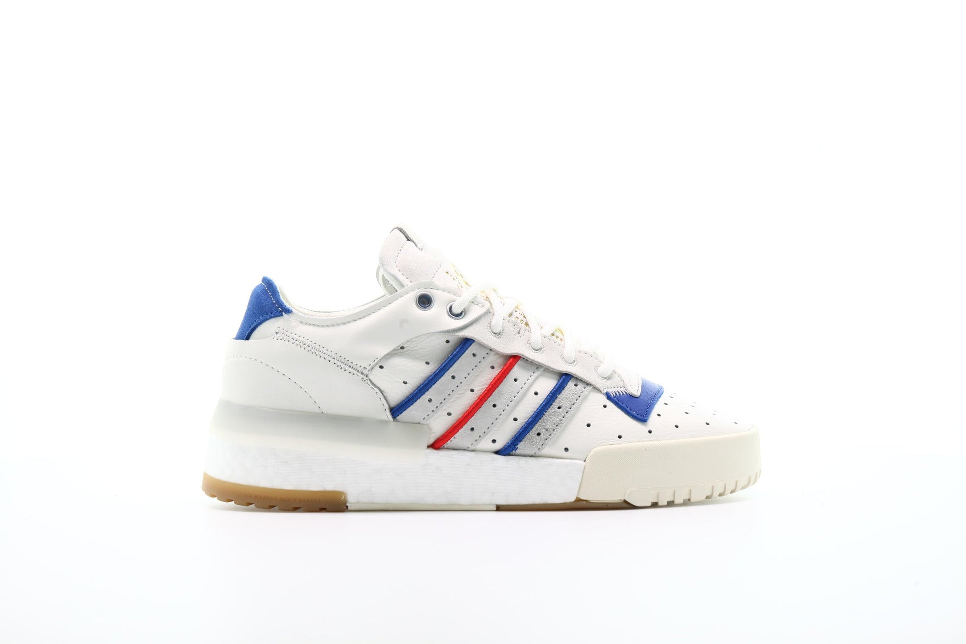 Exclusive adidas Originals Rivalry Rm Low "Cloud White" — 3.5 — Front View