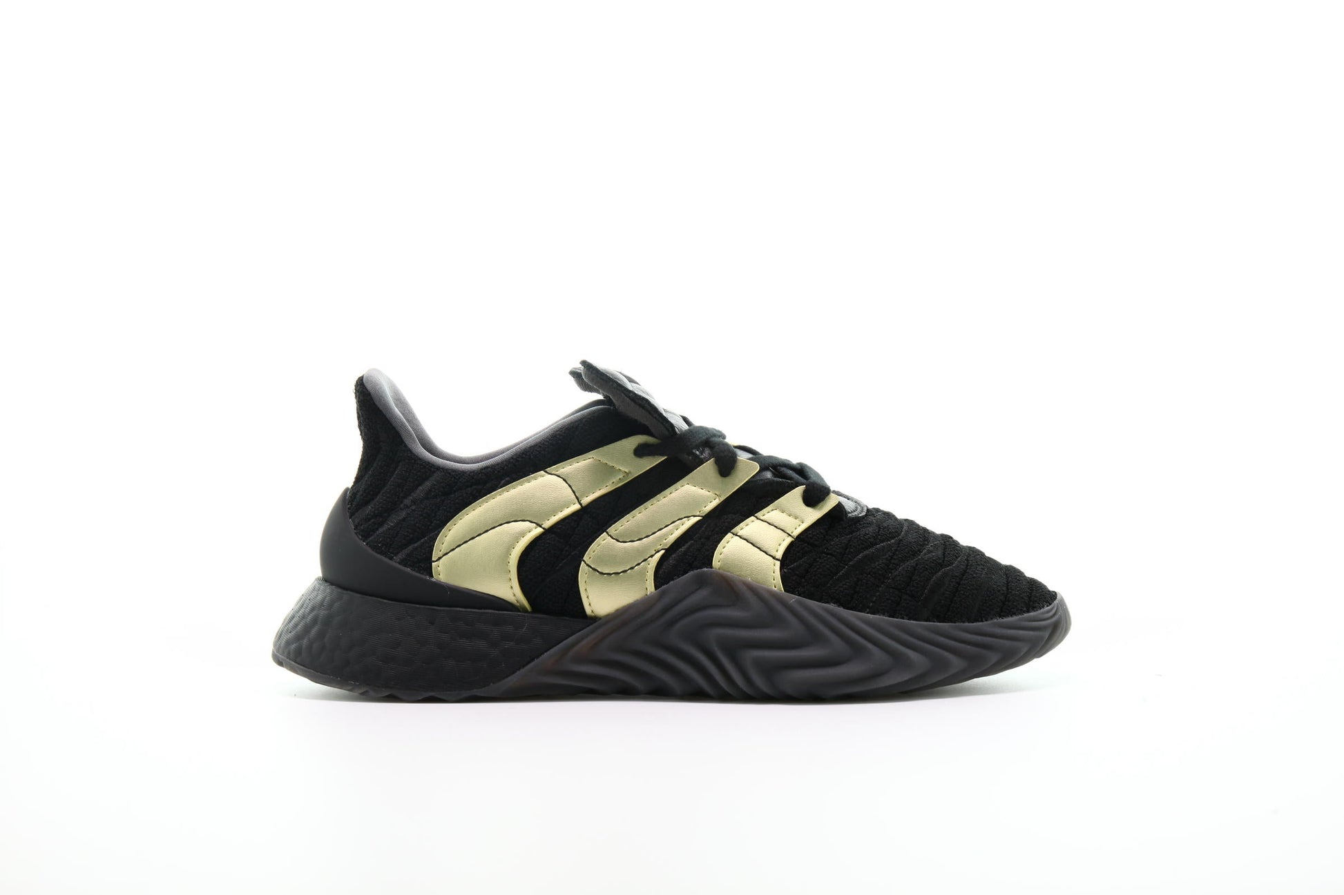 Exclusive adidas Originals Sobakov Boost "Black" — 3.5 — Front View