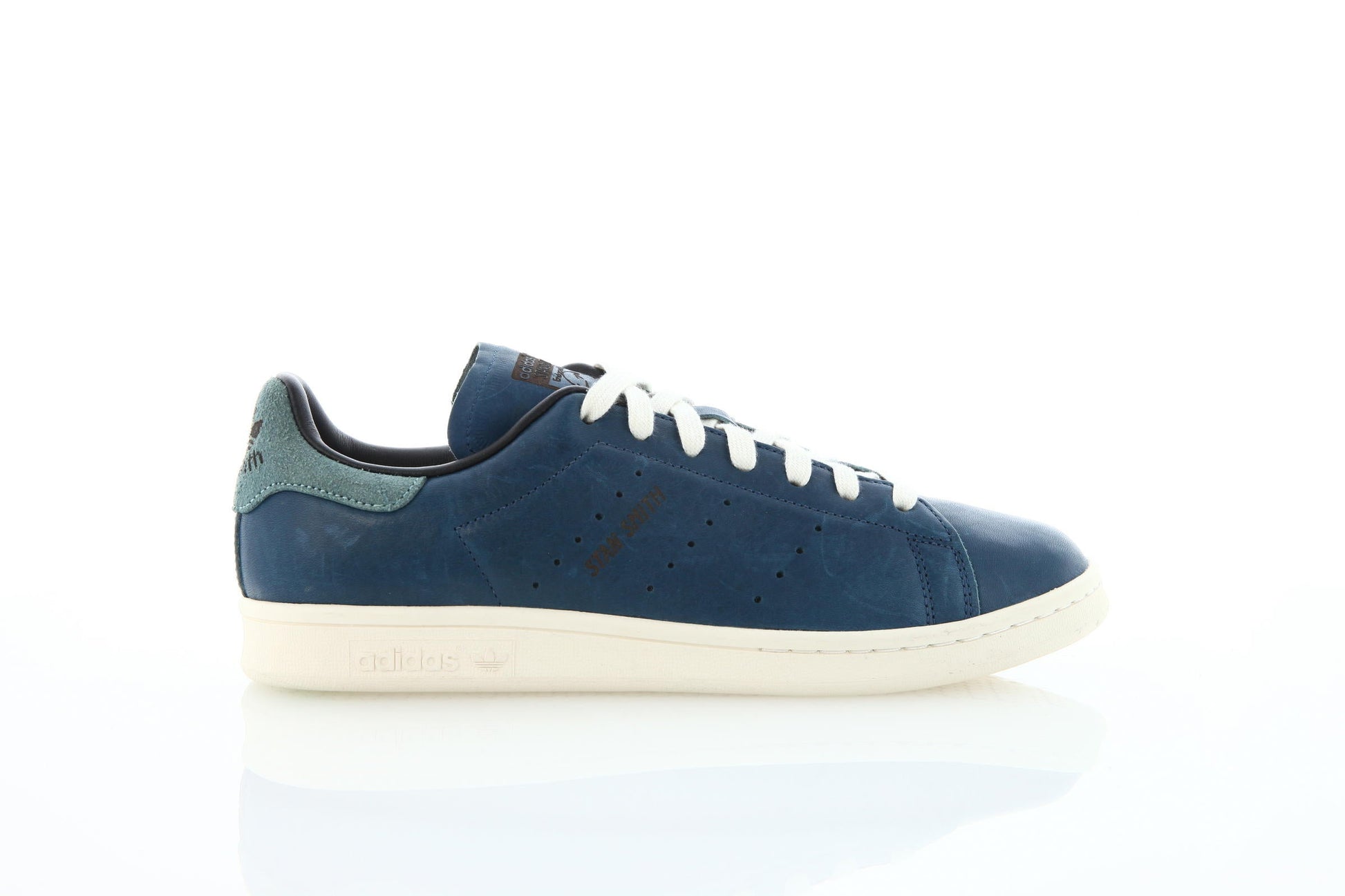 Exclusive adidas Originals Stan Smith "Blue" — 3.5 — Front View