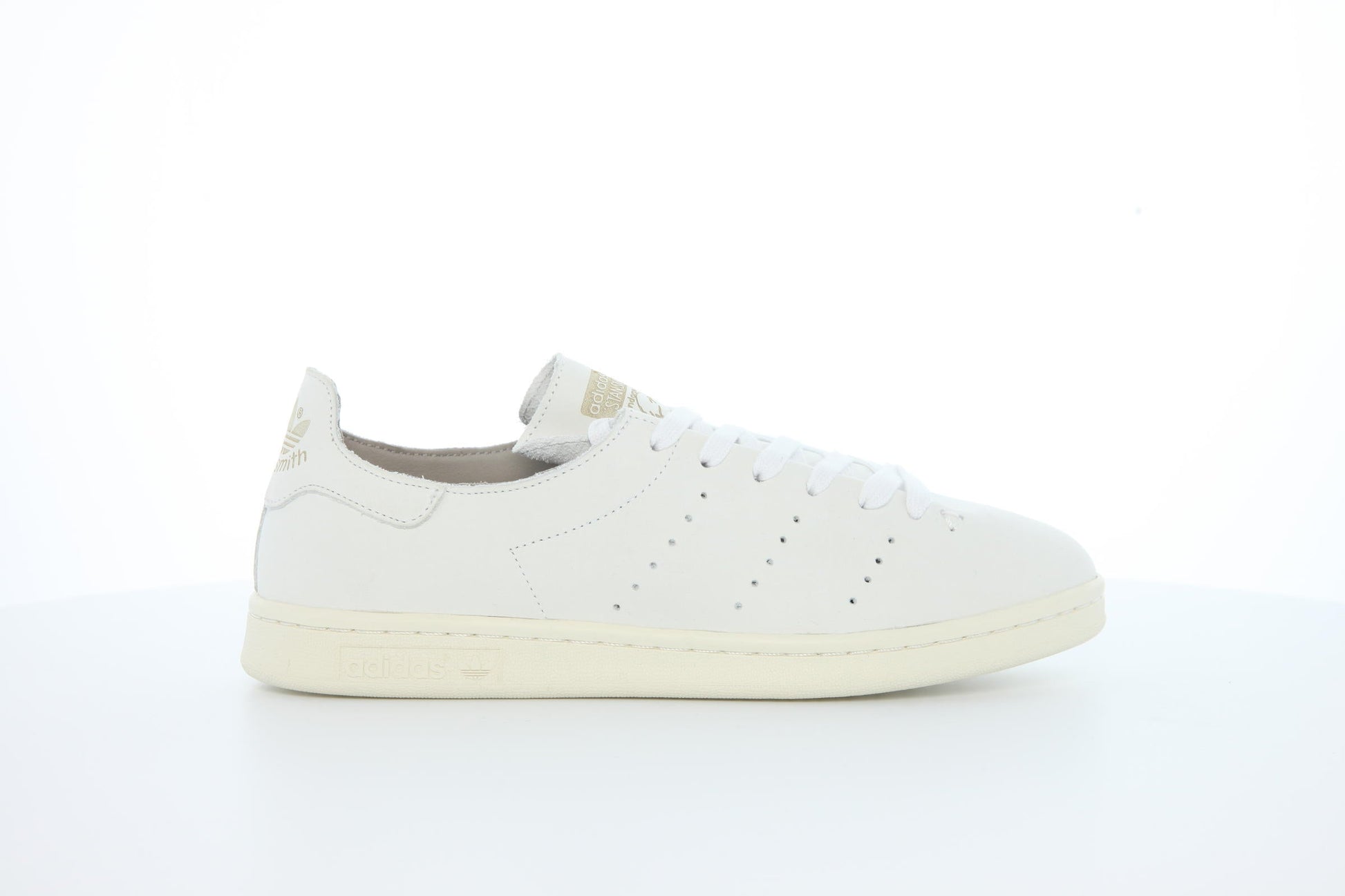 Exclusive adidas Originals Stan Smith Lea Sock "Clear Granite" — 3.5 — Front View