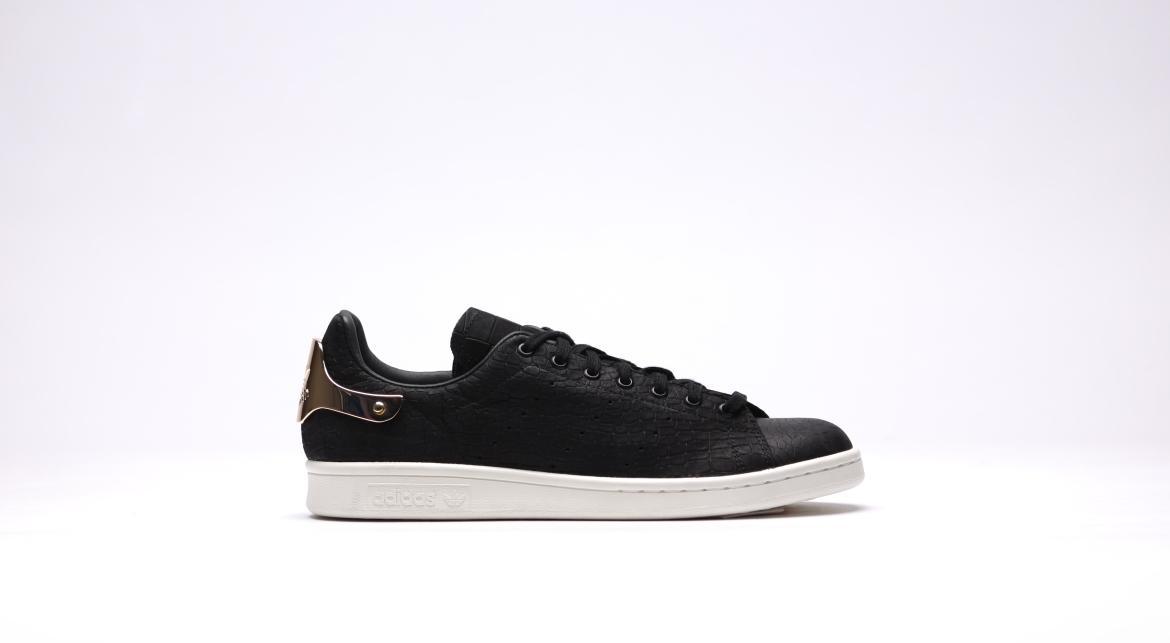 Exclusive adidas Originals Stan Smith Metal W "Golden Heel" — 3 — Front View