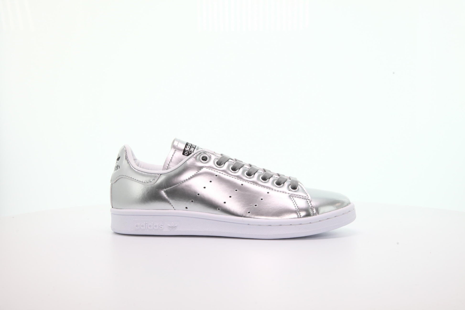 Exclusive adidas Originals Stan Smith W "Silvermet" — 3 — Front View