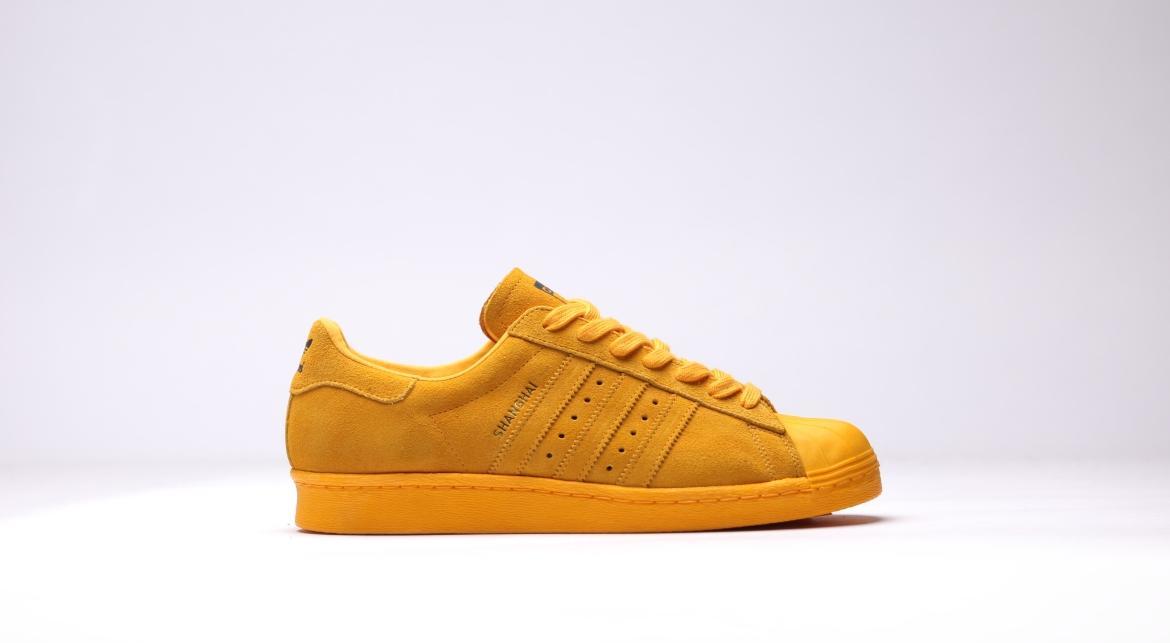 Exclusive adidas Originals Superstar 80s City Series "shanghai" — 3.5 — Front View