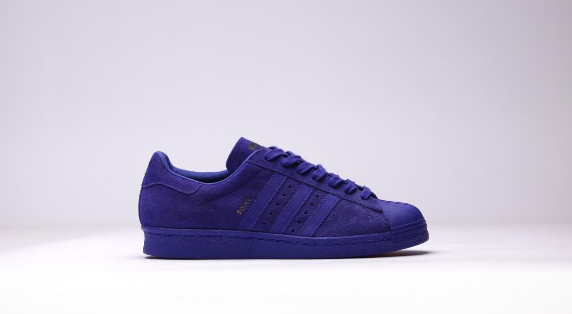 Exclusive adidas Originals Superstar 80s City Series "tokyo" — 3.5 — Front View