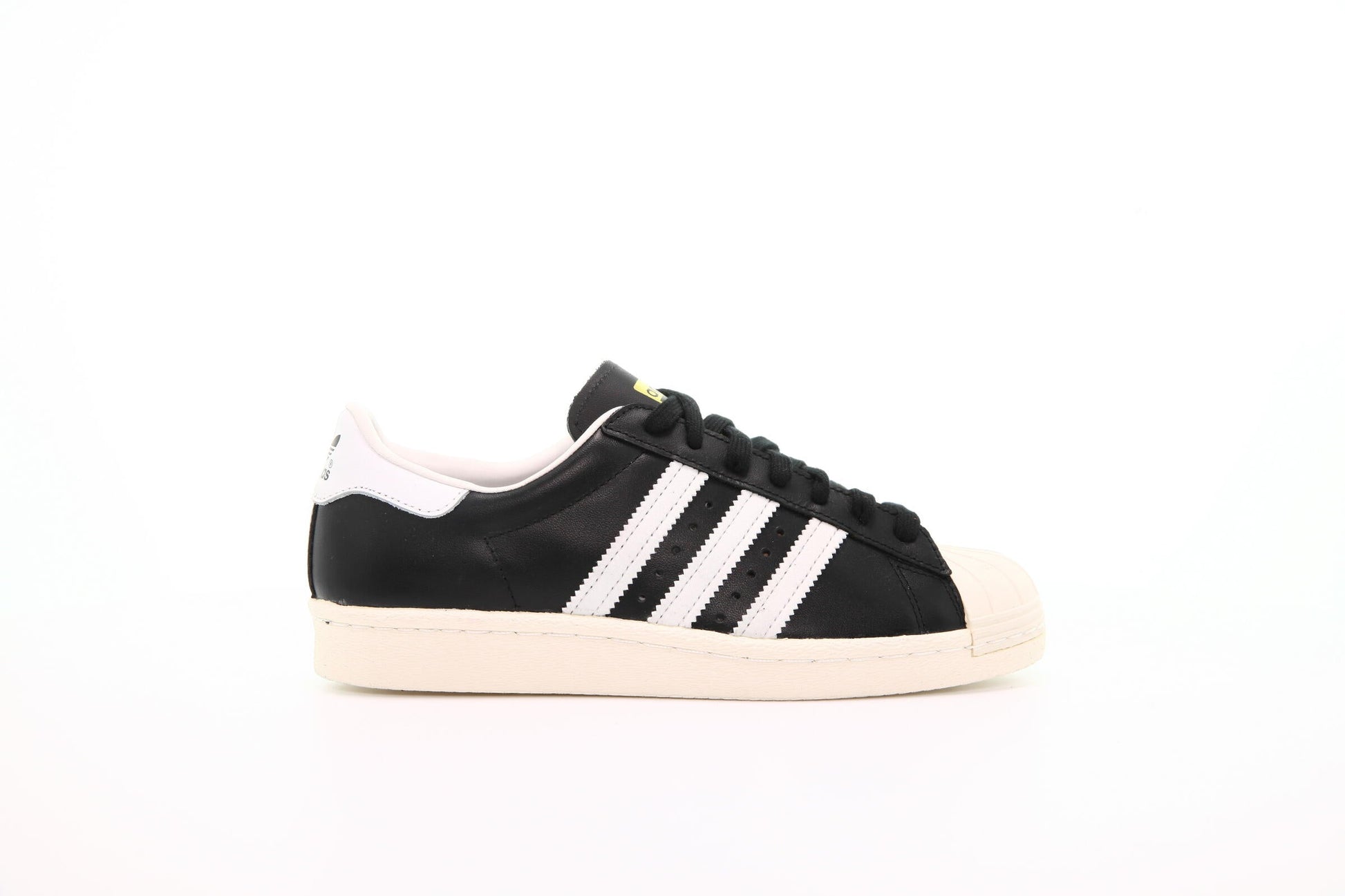 Exclusive adidas Originals Superstar 80s "Core Black" — 3 — Front View