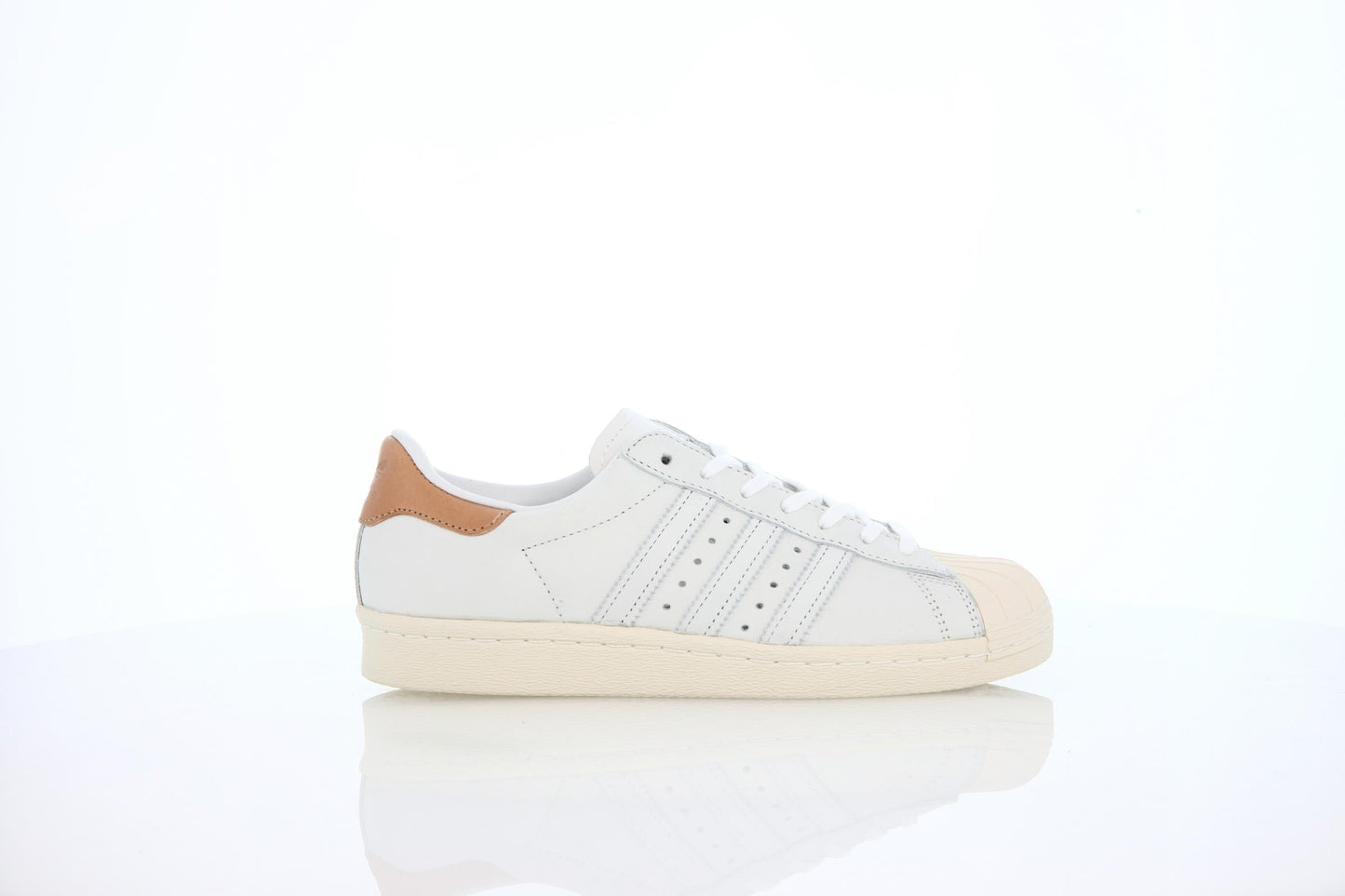 Exclusive adidas Originals Superstar 80s W "Off White" — 3 — Front View