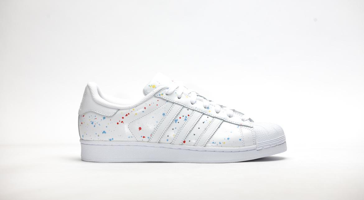 Exclusive adidas Originals Superstar "White" — 3.5 — Front View