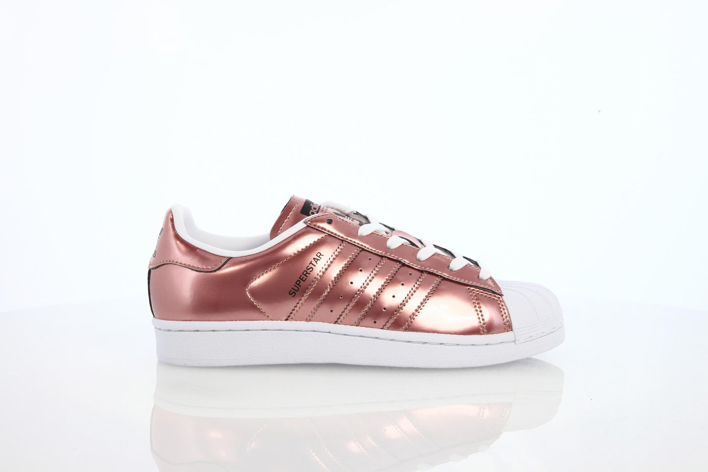 Exclusive adidas Originals Superstar W "Coppermet" — 3 — Front View
