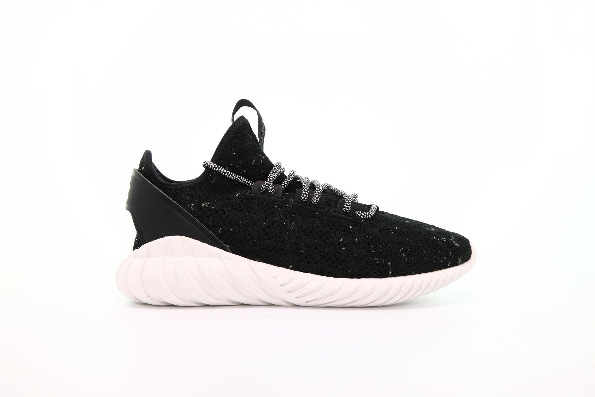 Exclusive adidas Originals Tubular Doom Sock Prime "Black" — 3.5 — Front View