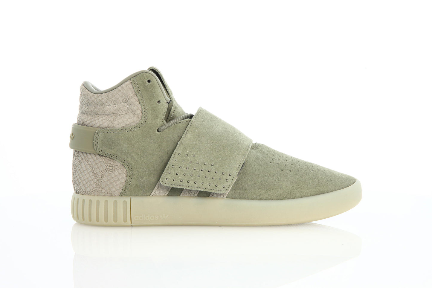 Exclusive adidas Originals Tubular Invader Str "Trace Cargo" — 3.5 — Front View