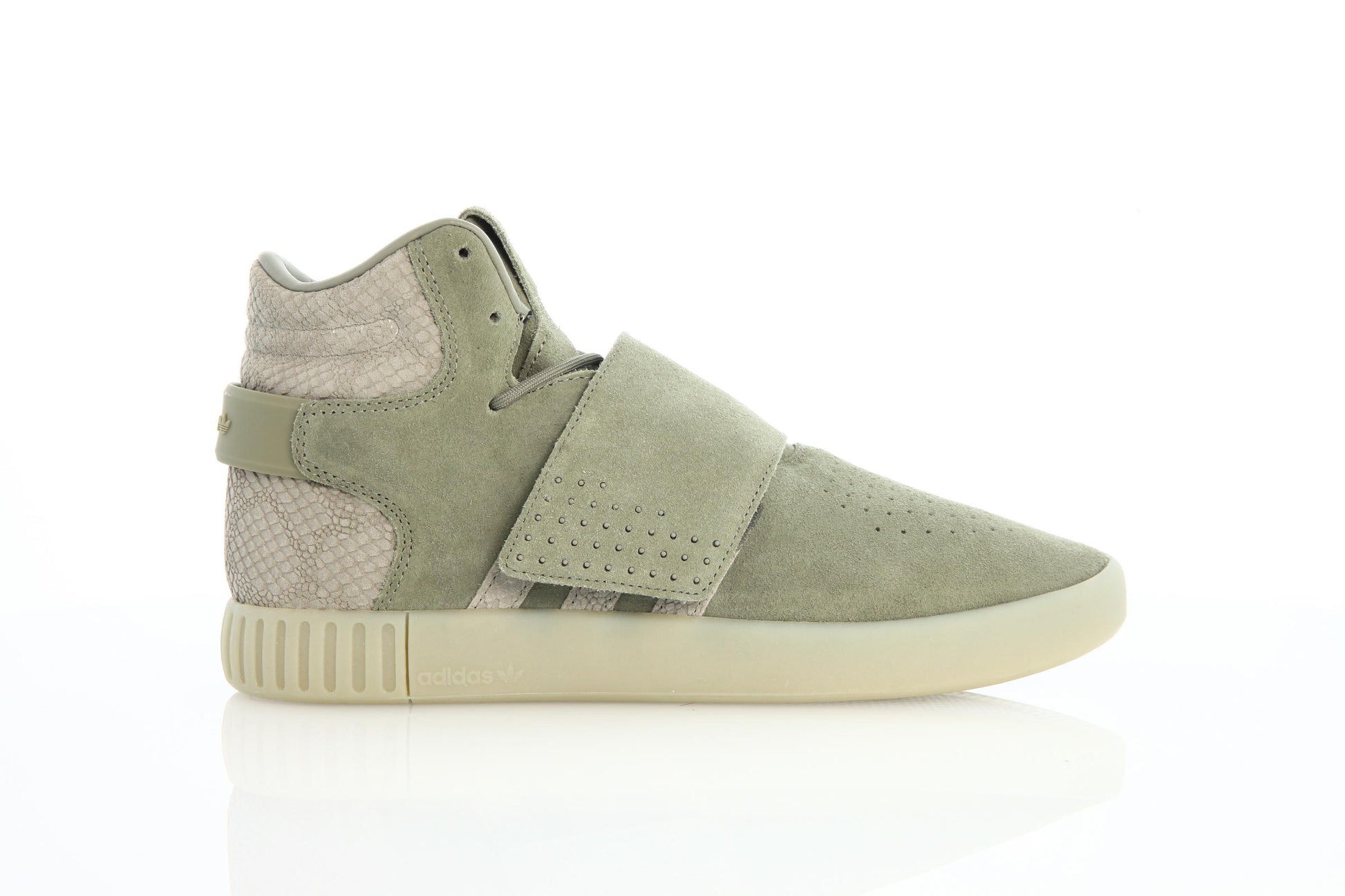 Exclusive adidas Originals Tubular Invader Str "Trace Cargo" — 3.5 — Front View