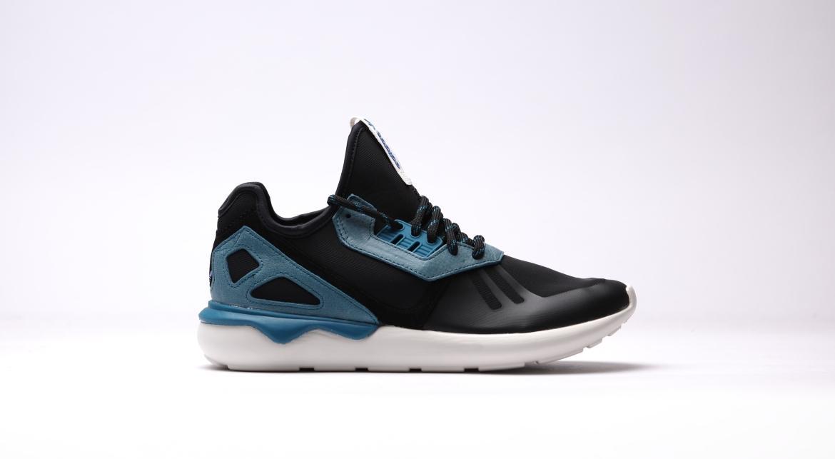 Exclusive adidas Originals Tubular Runner "Black Petrol" — 3.5 — Front View
