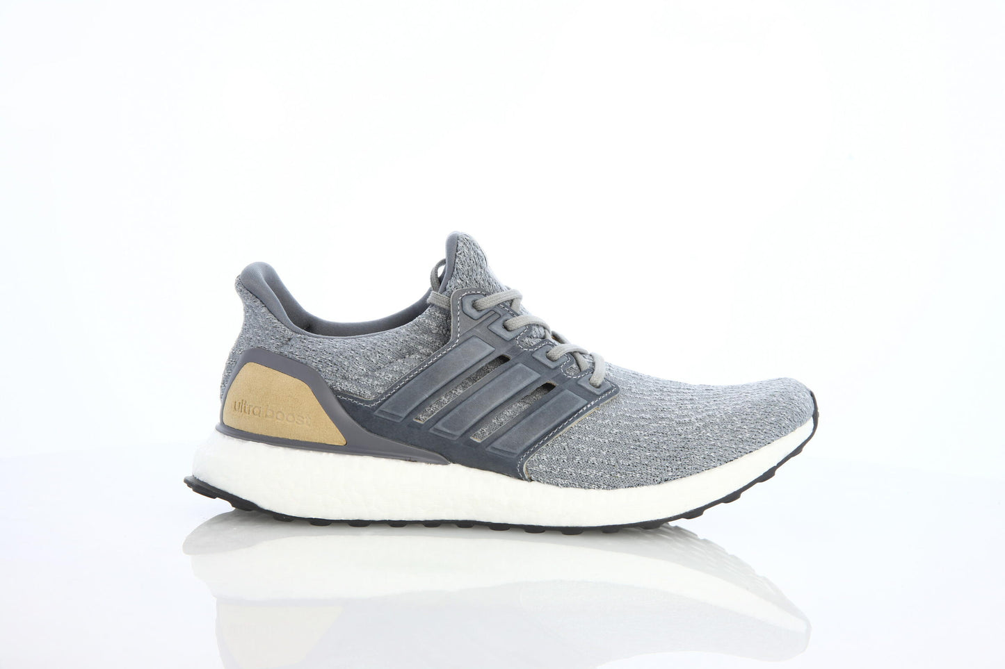 Exclusive adidas Performance Ultraboost Ltd "Mid Grey" — 3.5 — Front View
