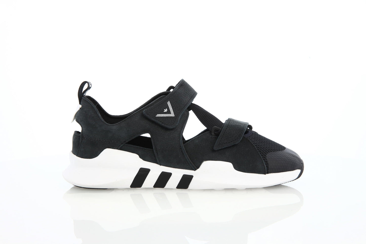 Exclusive adidas Originals Wm Adv Sandal "Black" — 3.5 — Front View