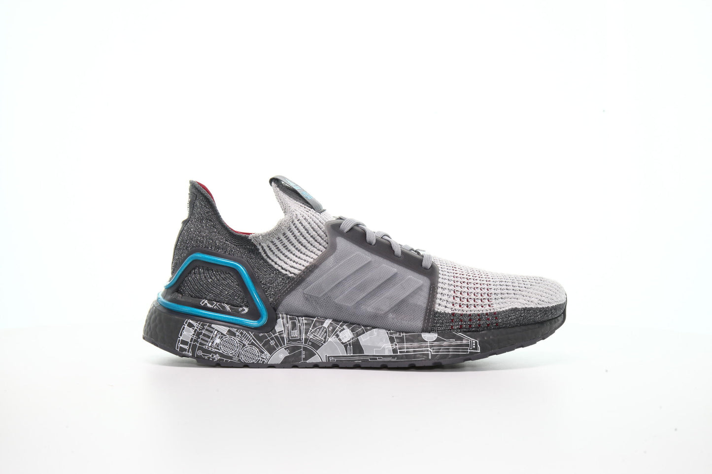 Exclusive adidas Performance x Star Wars UltraBOOST 19 "Millenium Falcon" — 3.5 — Front View