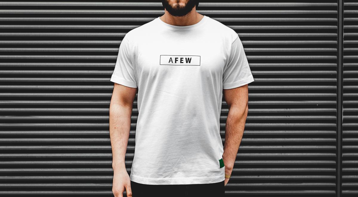 Exclusive Afew Family Business T-Shirt "White" — 2XL — Front View
