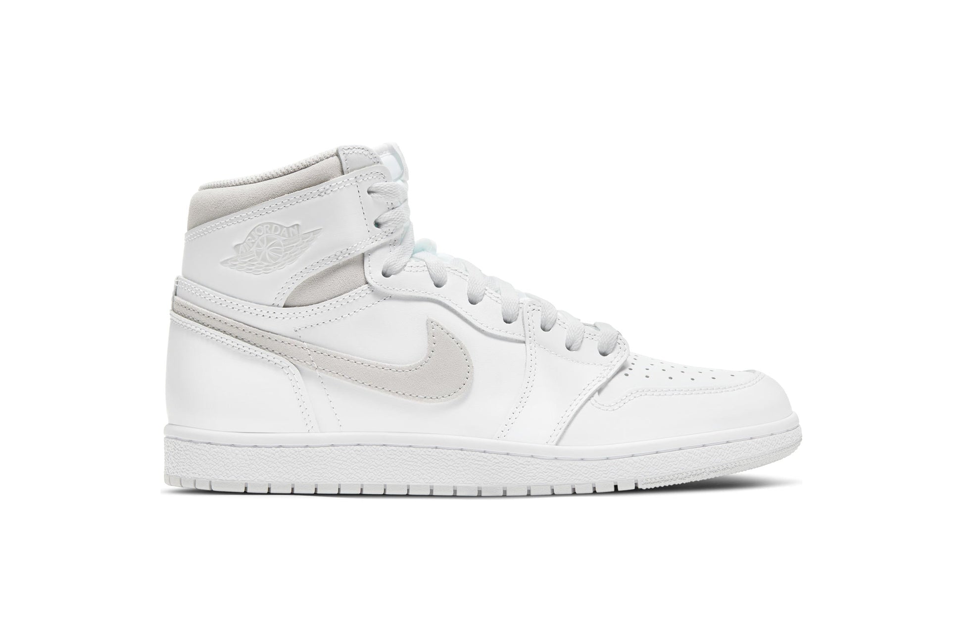 Exclusive Air Jordan 1 HI 85 "NEUTRAL GREY" — 3.5 — Front View
