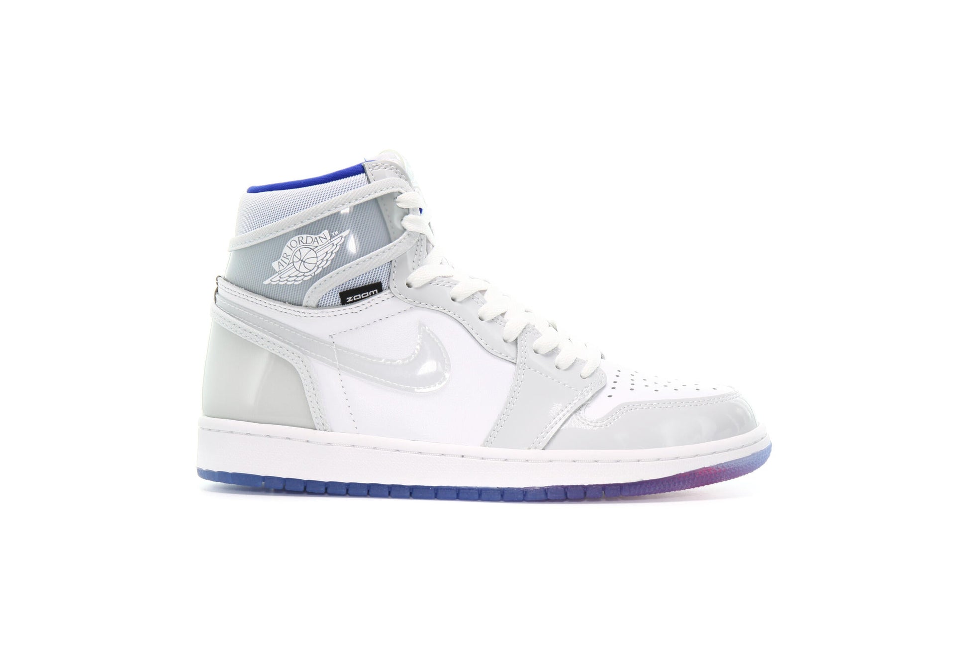 Exclusive Air Jordan 1 ZOOM "RACER BLUE" — 3.5 — Front View