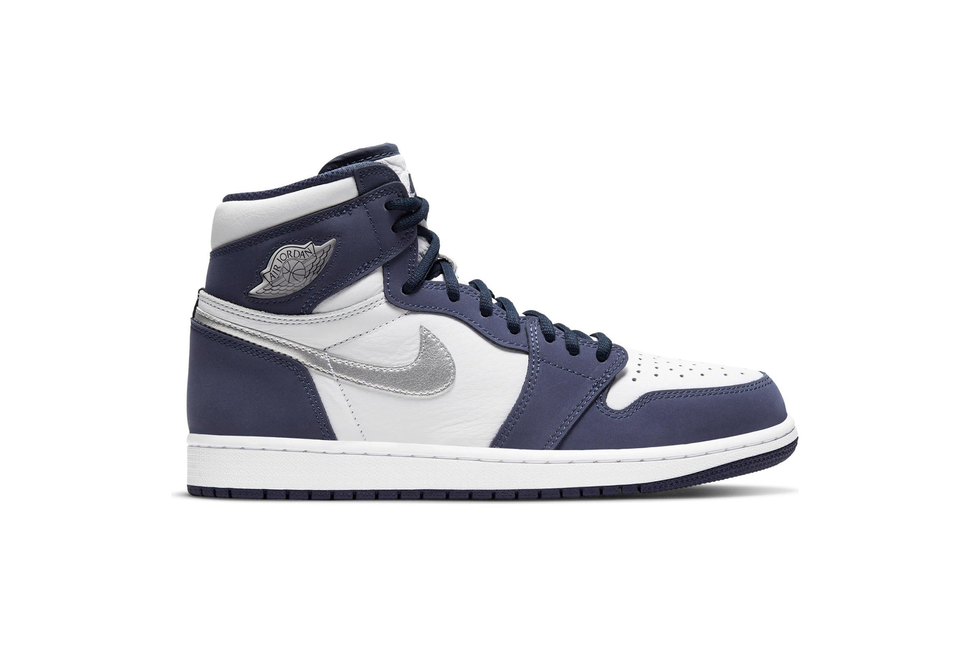 Exclusive Air Jordan 1 HIGH OG CO.JP "MIDNIGHT NAVY" — 3.5 — Front View