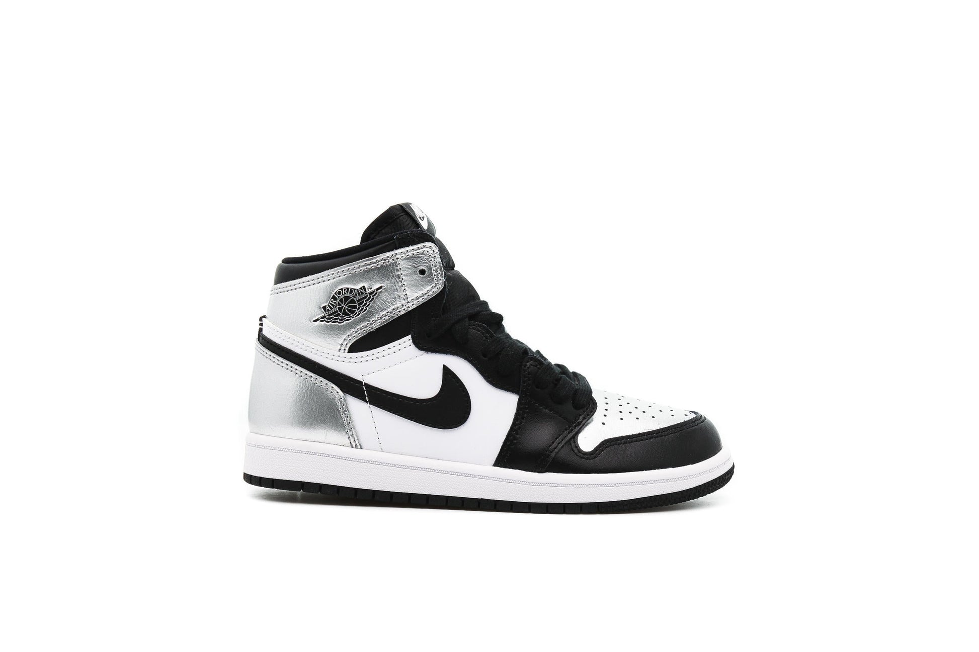 Exclusive Air Jordan 1 HIGH OG (PS) "BLACK" — 1.5Y — Front View