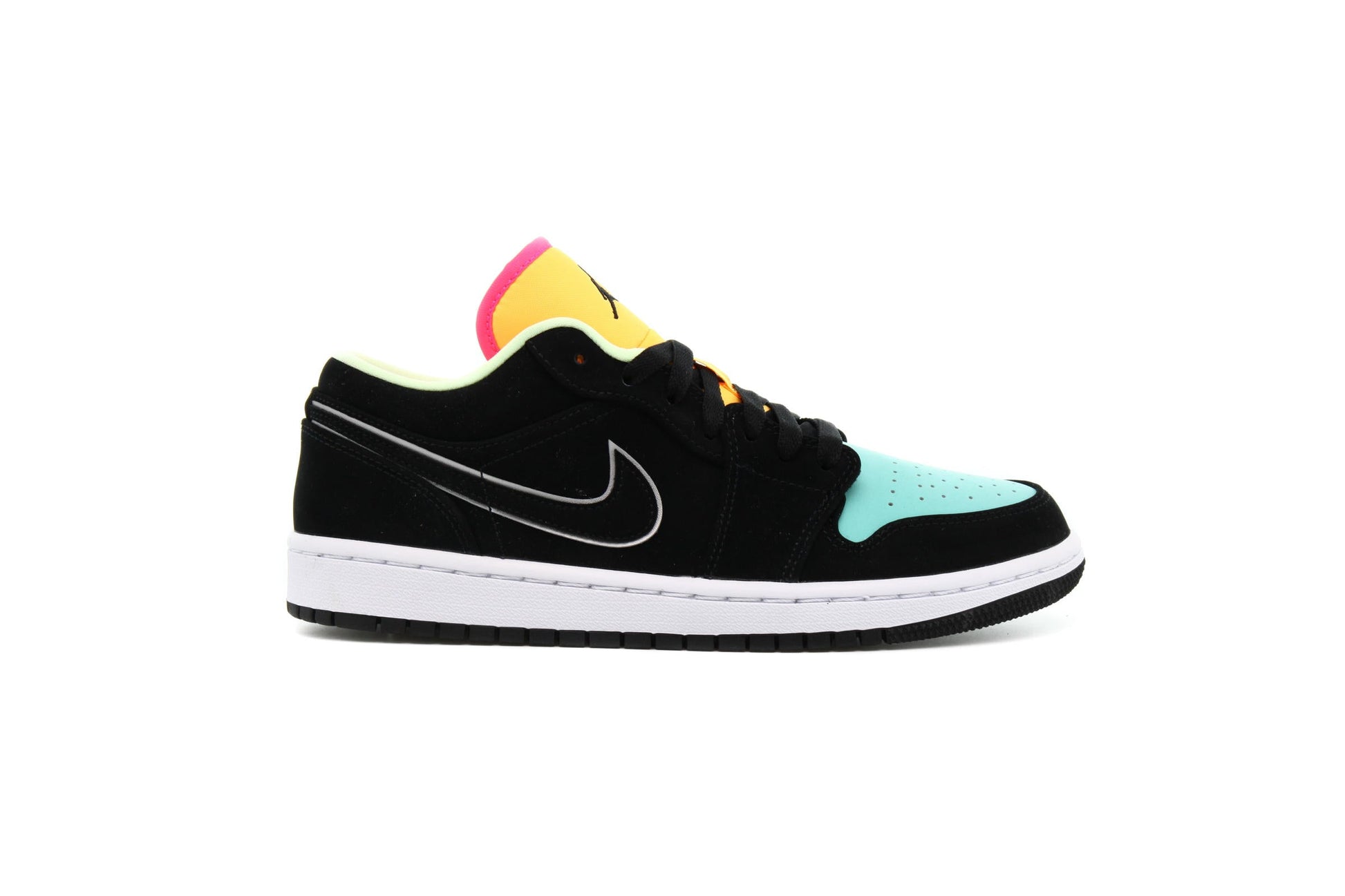 Exclusive Air Jordan 1 LOW SE "BLACK" — 3.5 — Front View