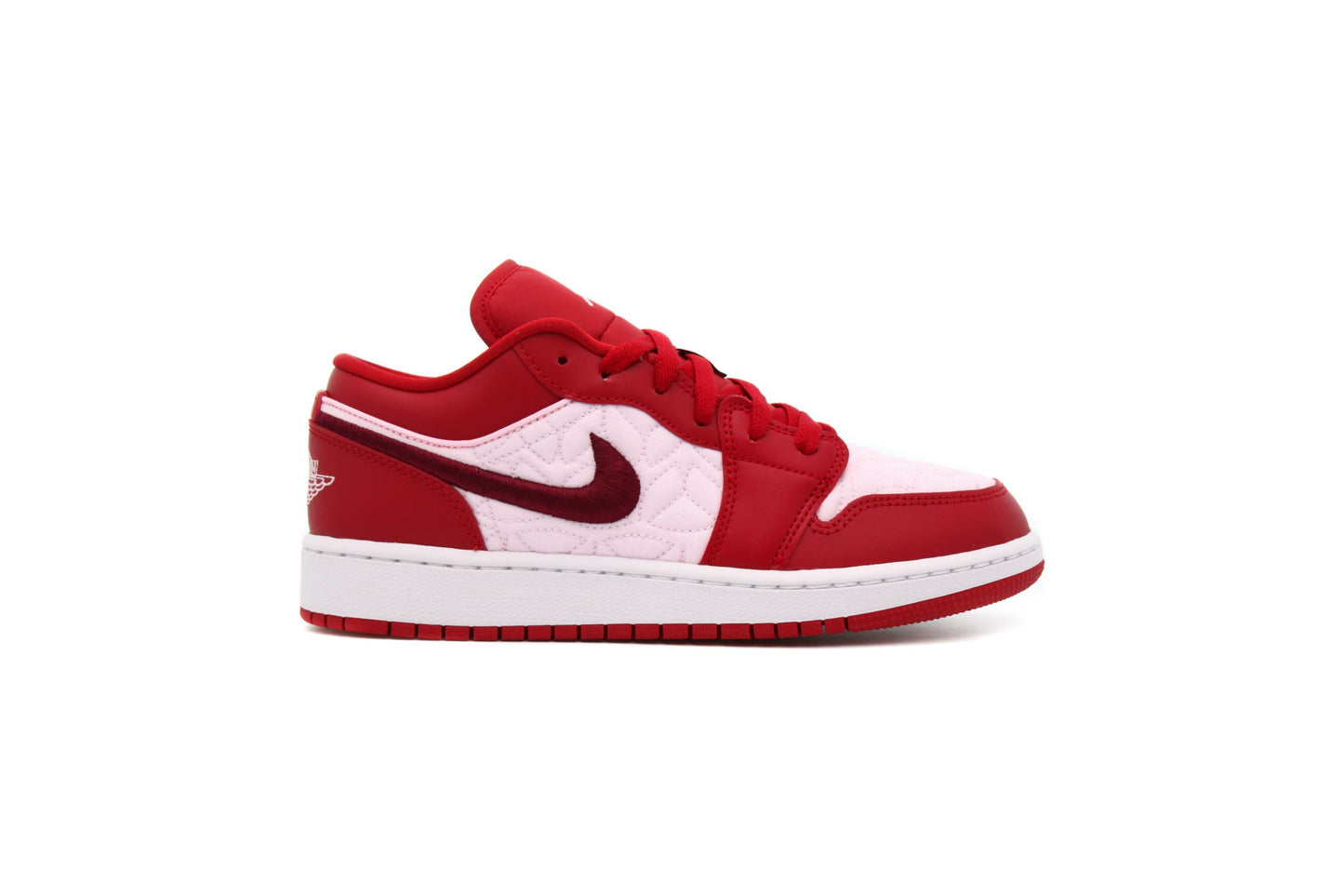 Exclusive Air Jordan 1 LOW SE (GS) "GYM RED" — 3.5Y — Front View