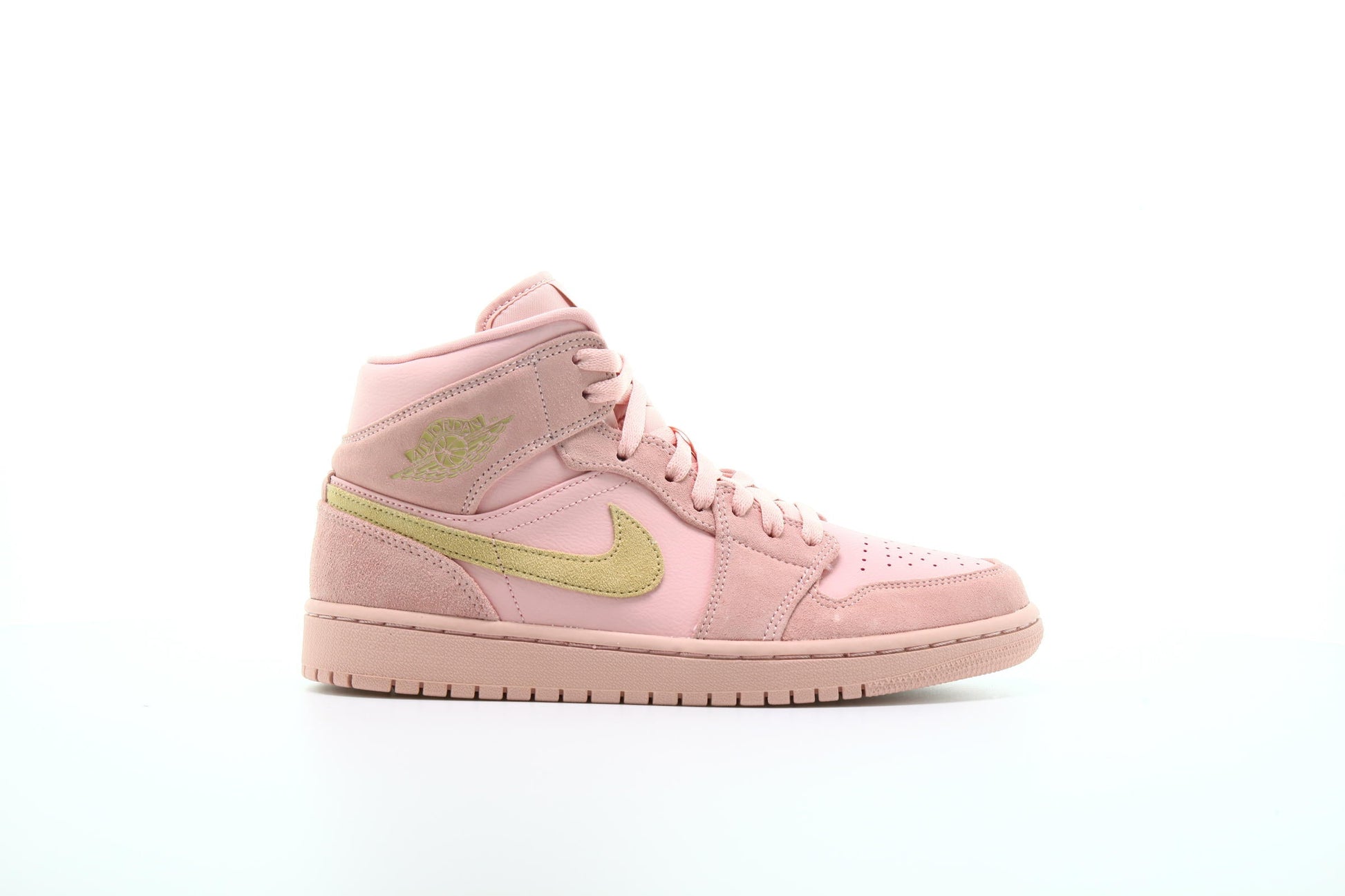 Exclusive Air Jordan 1 Mid Se "Coral" — 3.5 — Front View
