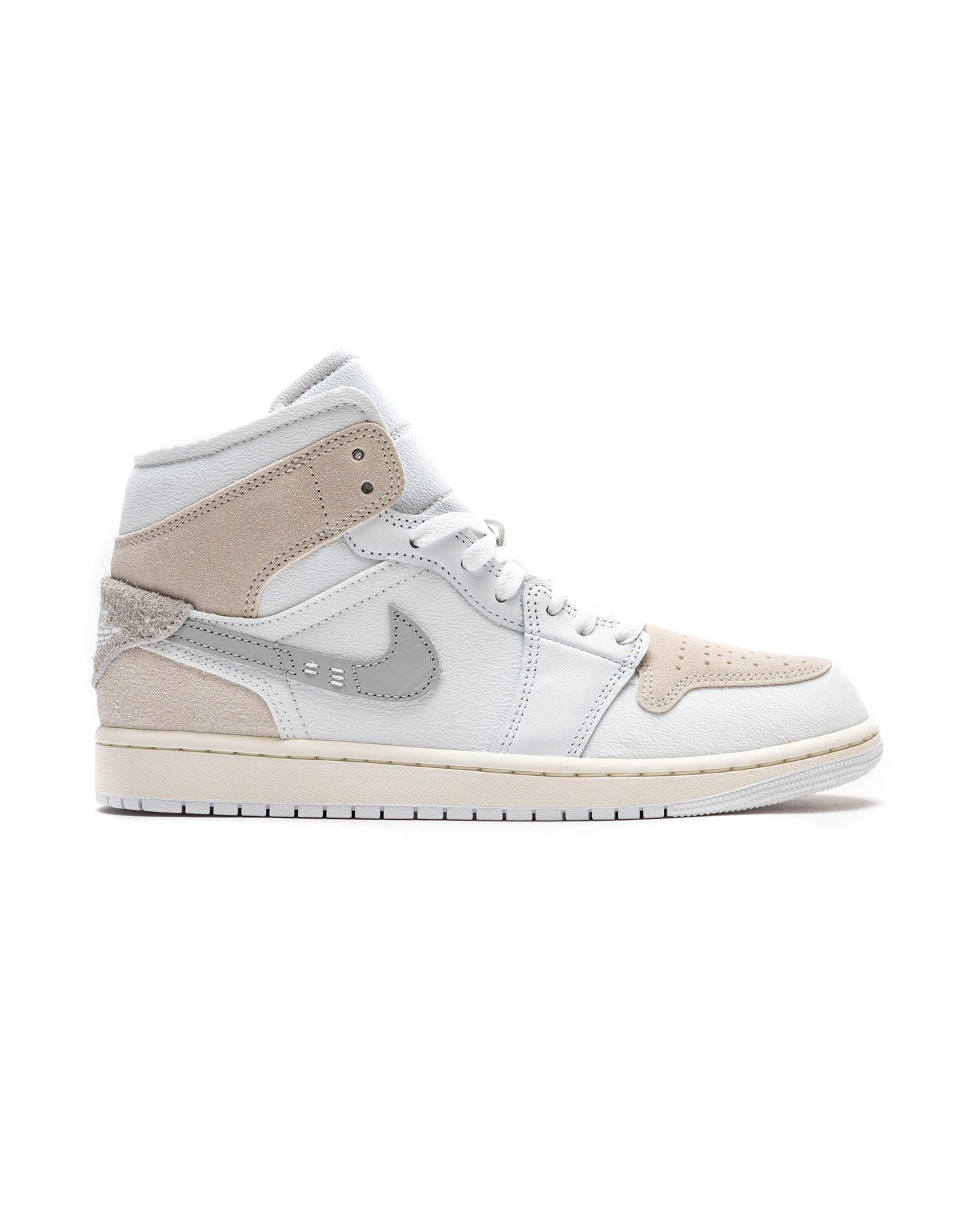 Exclusive Air Jordan 1 MID SE CRAFT — 3.5 — Front View