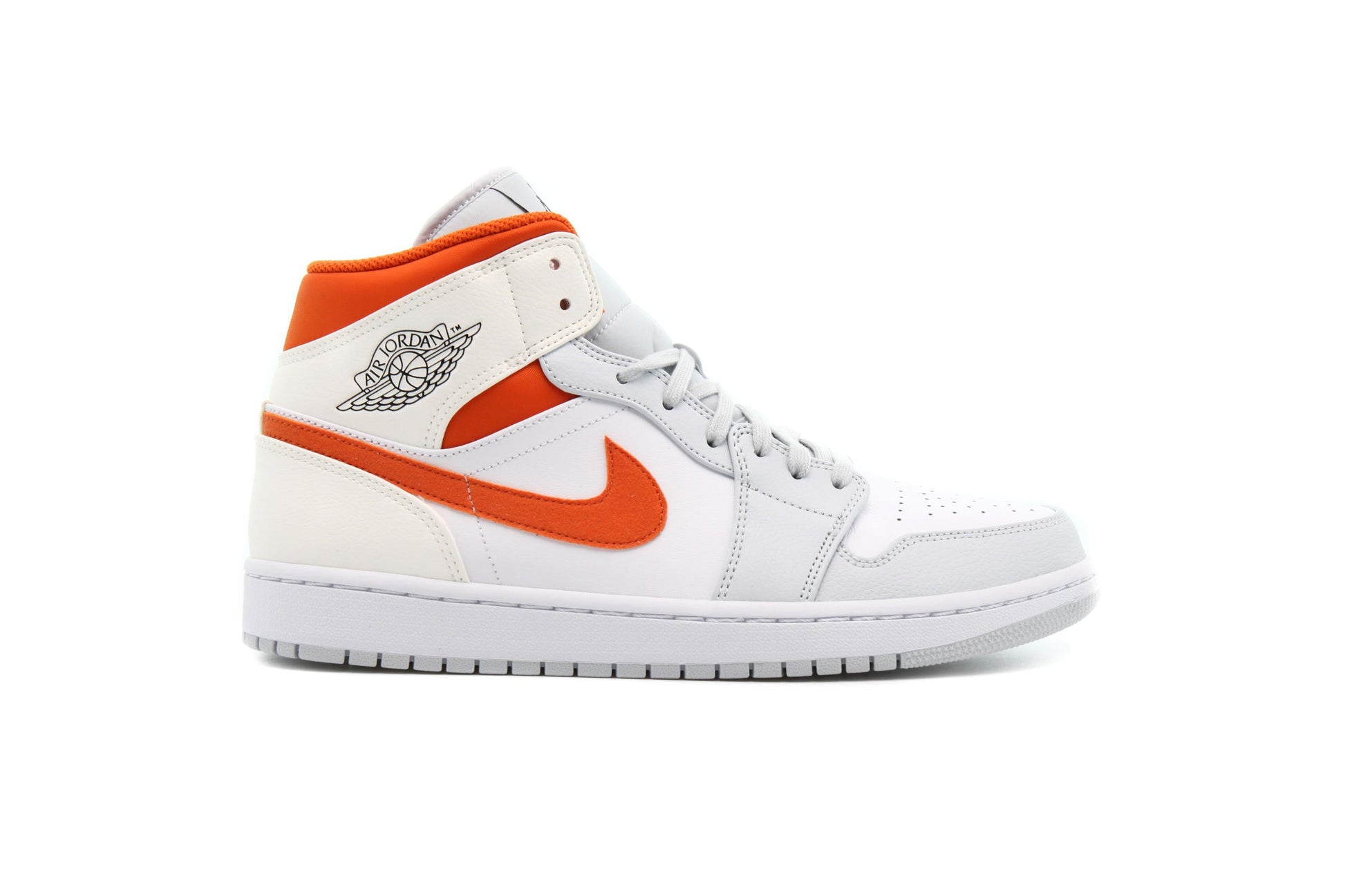 Exclusive Air Jordan 1 MID SE "WHITE" — 3.5 — Front View