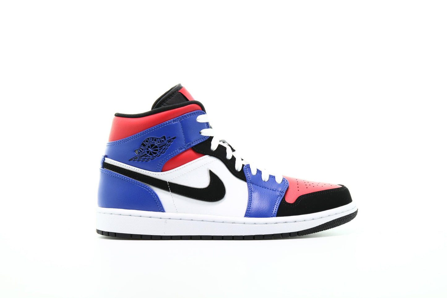 Exclusive Air Jordan 1 Mid "White" — 3.5 — Front View