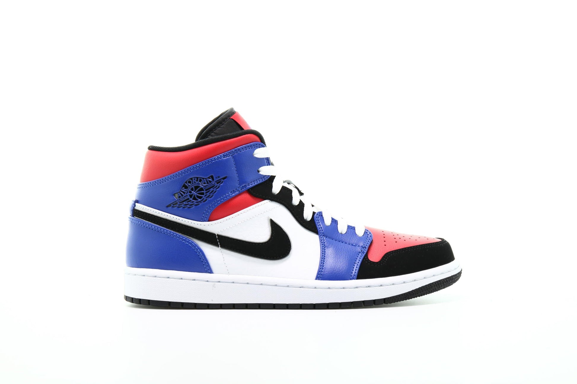 Exclusive Air Jordan 1 Mid "White" — 3.5 — Front View