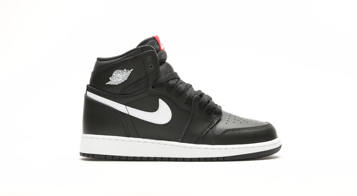 Exclusive Air Jordan 1 Retro High OG BG "Ying Yang" — 3.5Y — Front View