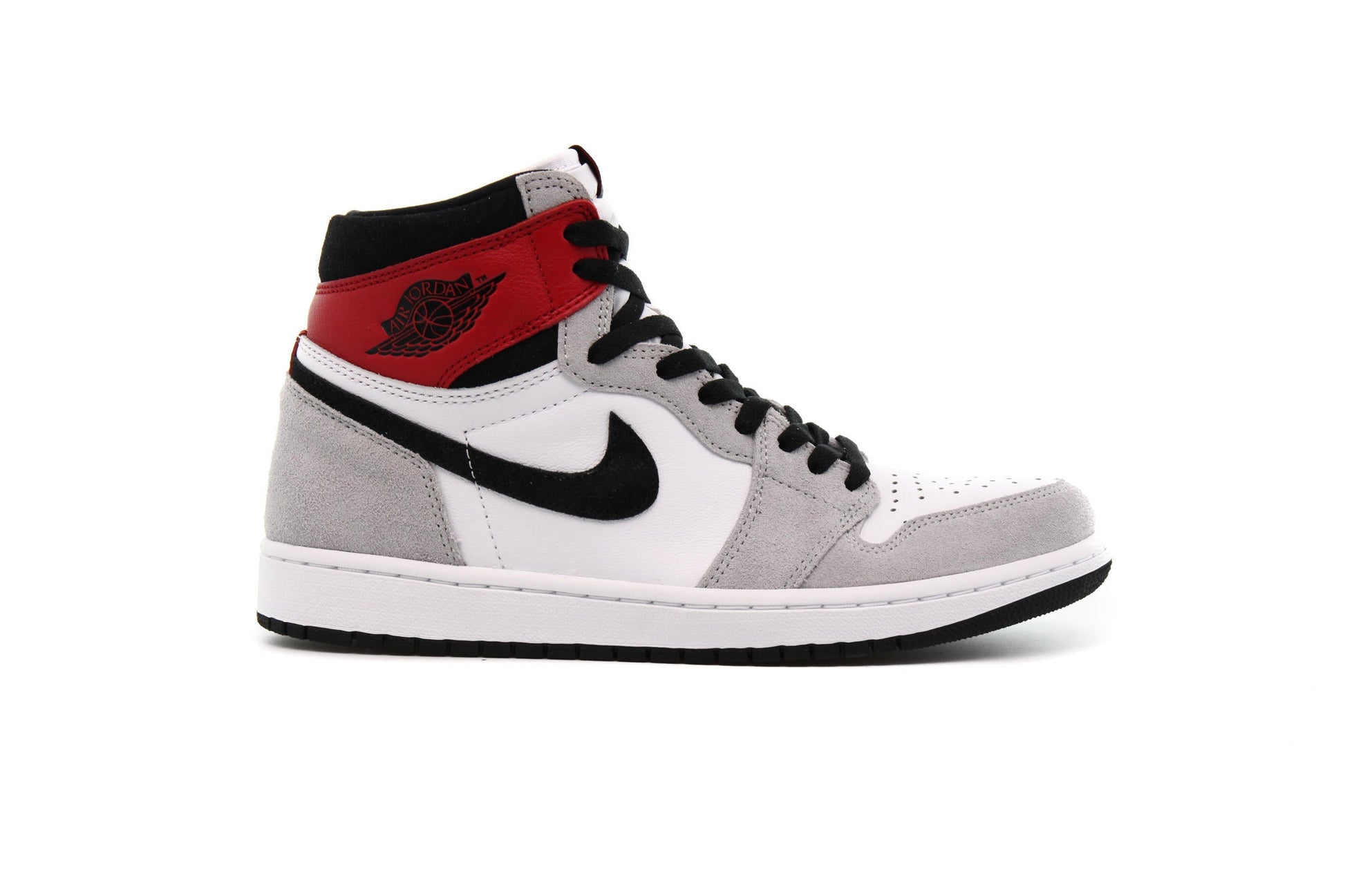 Exclusive Air Jordan 1 RETRO HIGH OG "LIGHT SMOKE GREY" — 3.5 — Front View