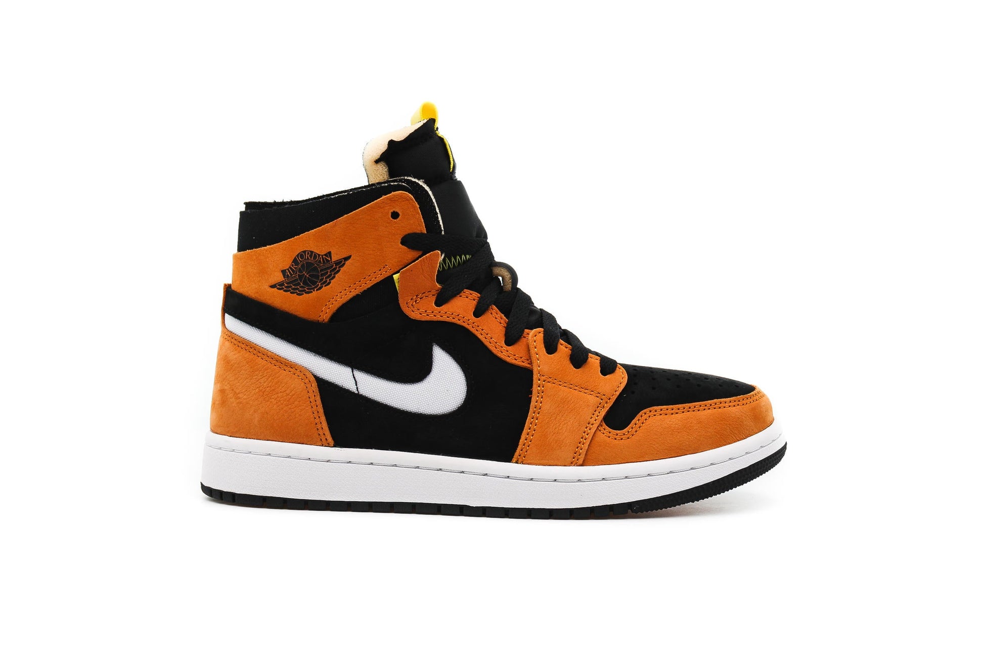 Exclusive Air Jordan 1 ZOOM AIR CMFT "BLACK MONARCH" — 3.5 — Front View