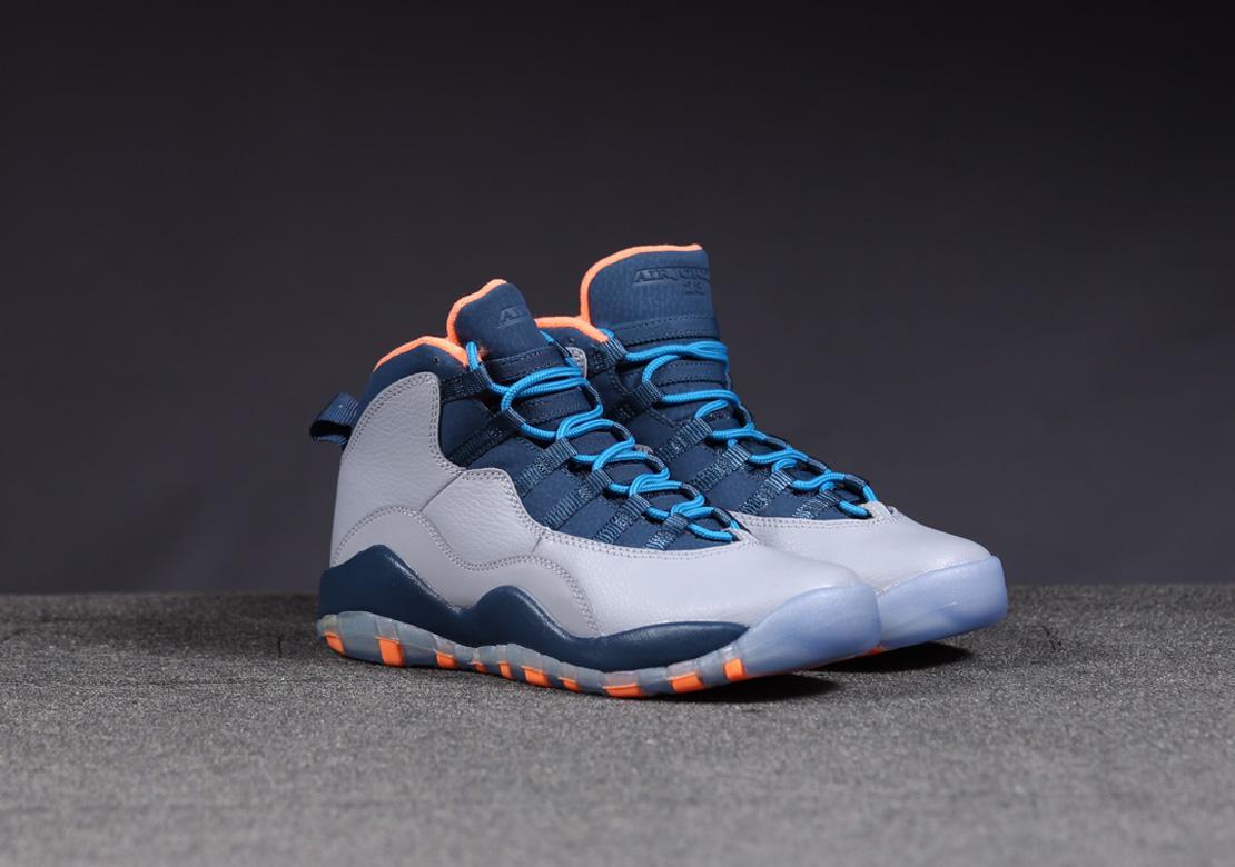 Exclusive Air Jordan 10 Retro (GS) — 3.5Y — Front View