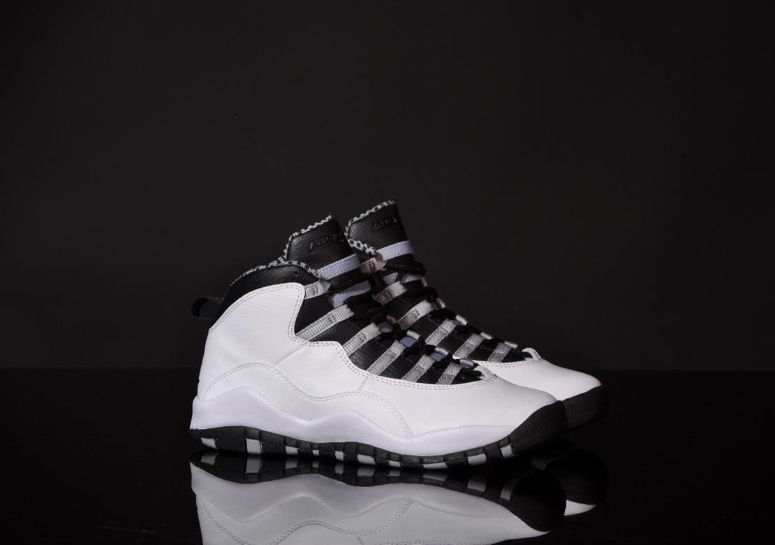 Exclusive Air Jordan 10 Retro (GS) — 3.5Y — Front View