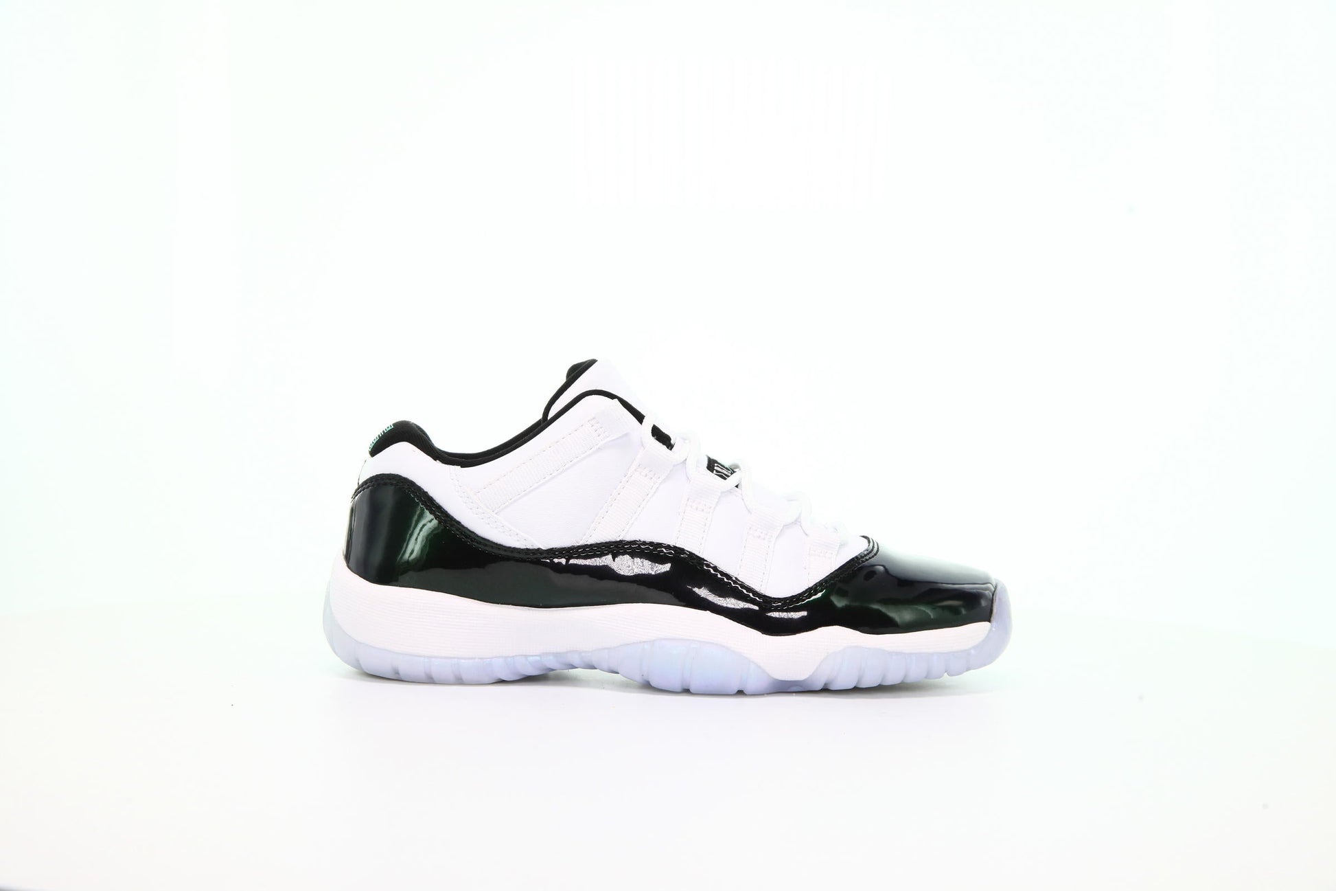 Exclusive Air Jordan 11 Retro Low BG "White" — 3.5Y — Front View