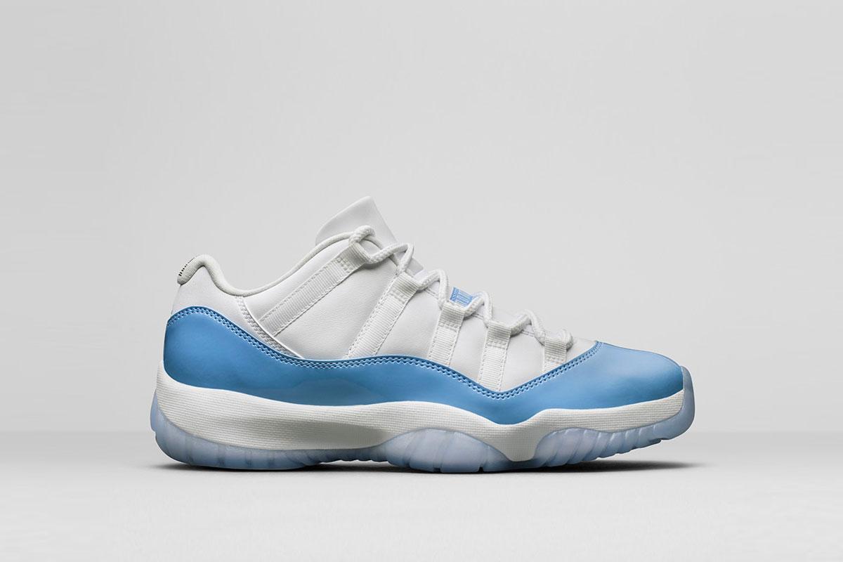 Exclusive Air Jordan 11 Retro Low "University Blue" — 3.5 — Front View