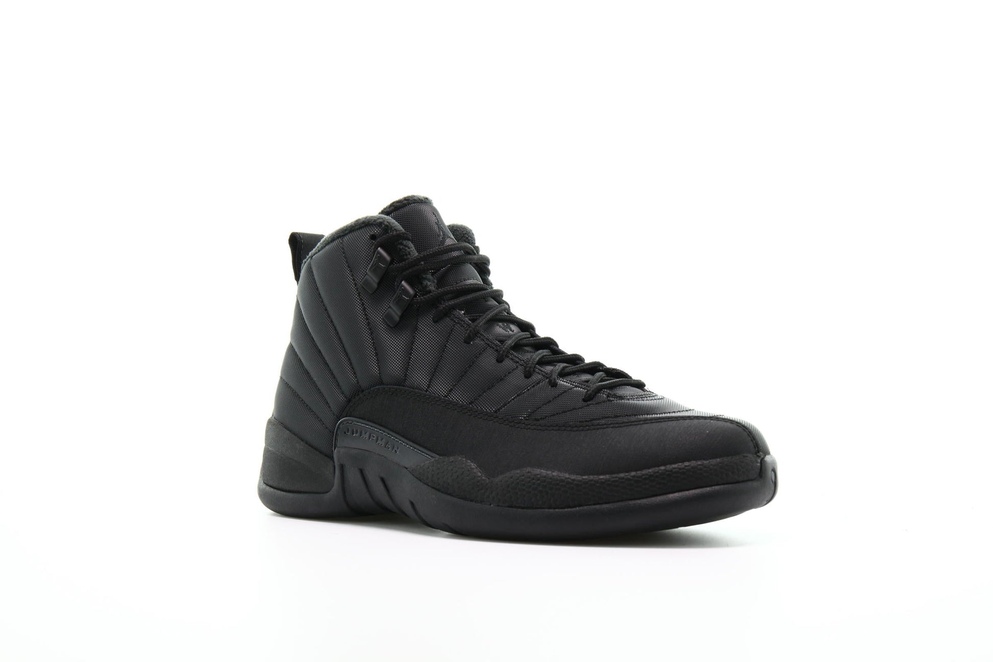 Exclusive Air Jordan 12 Retro Winter "Black" — 3.5 — Front View