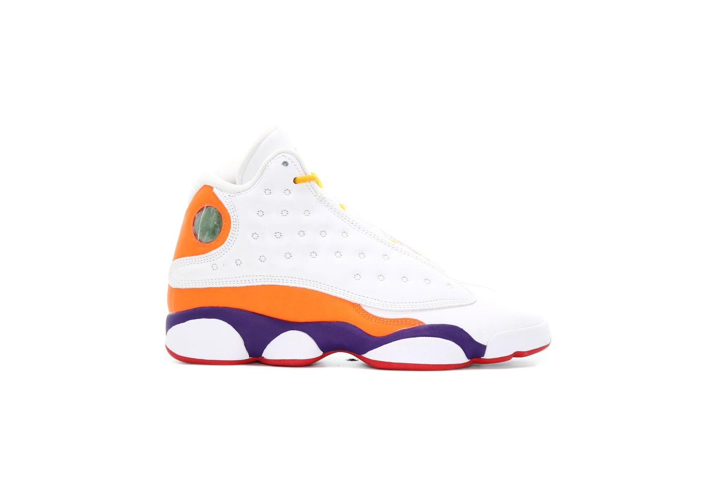 Exclusive Air Jordan 13 RETRO KSA "White" — 3.5Y — Front View