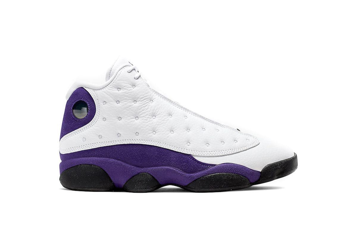 Exclusive Air Jordan 13 Retro "Lakers" — 3.5 — Front View